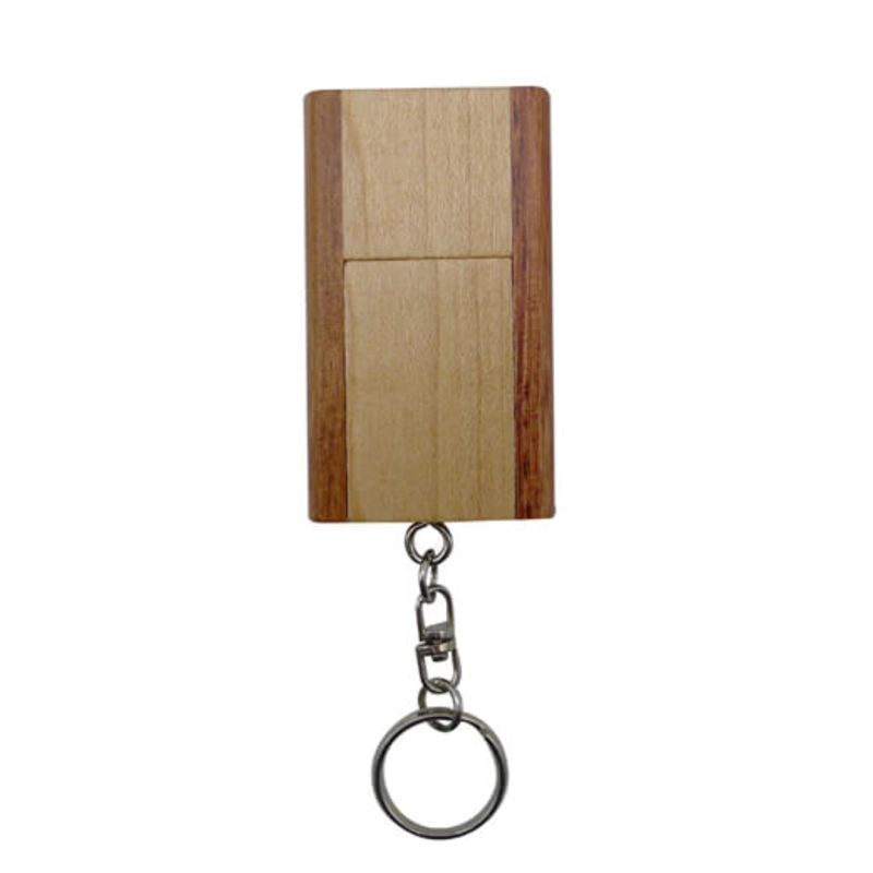 PENDRIVE IMPORTCLICK PLEGABLE MADERA LLAVERO 16 GB - 4