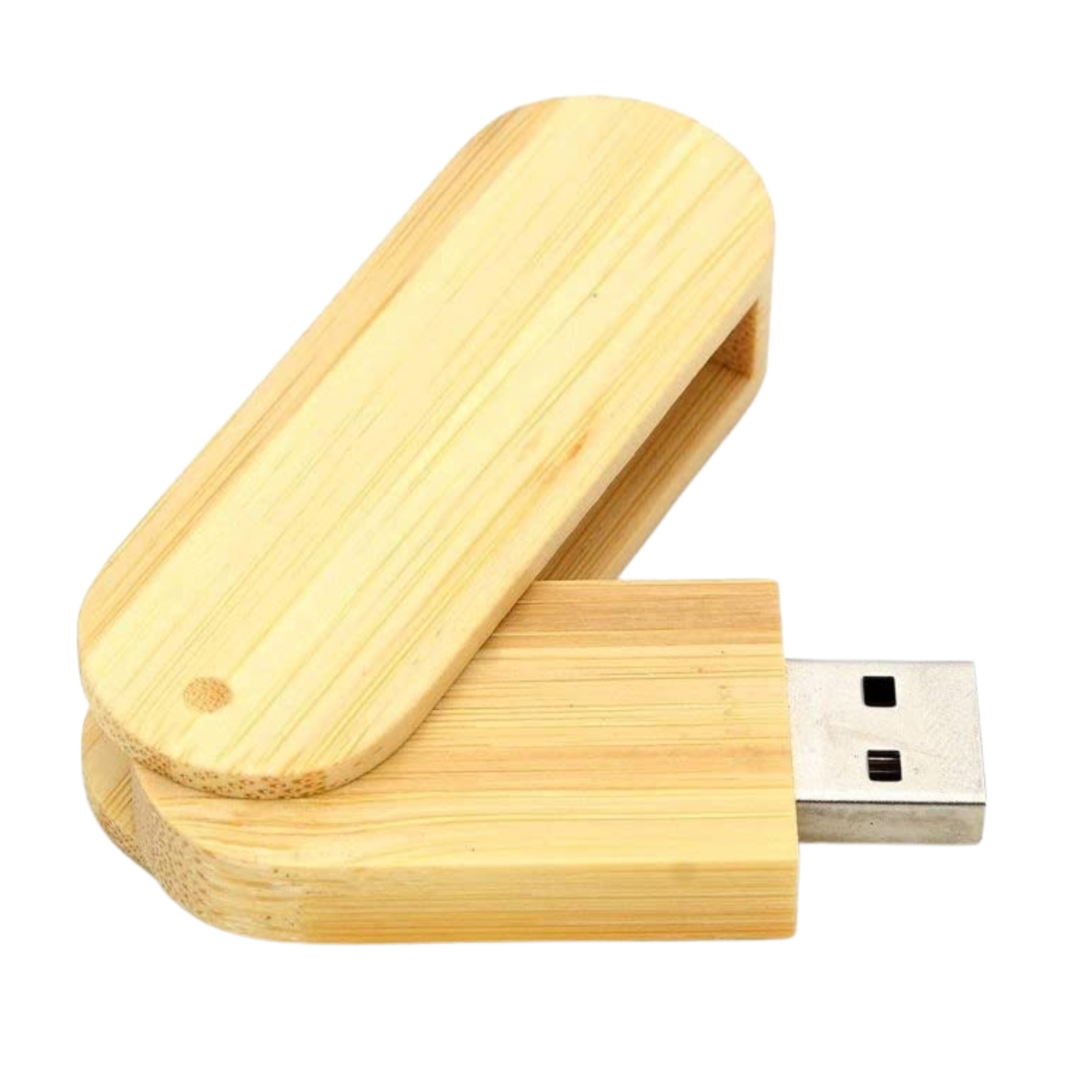 PENDRIVE IMPORTCLICK GIRATORIO BAMBÚ 16 GB - 1