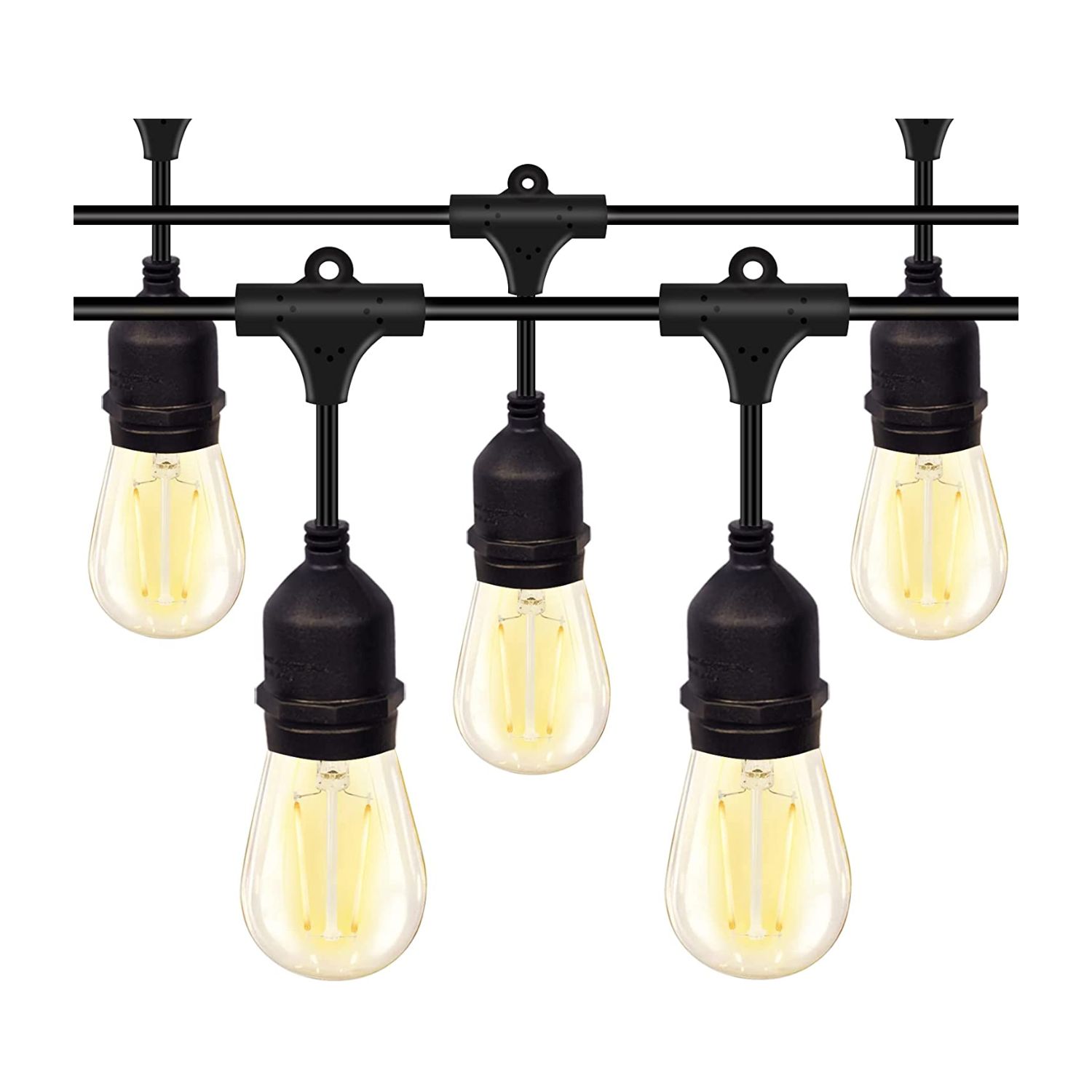 GUIRNALDA PORTA AMPOLLETAS IMPORTCLICK HOG.440 E27 EXTERIOR EVENTOS 10 MTS - 1