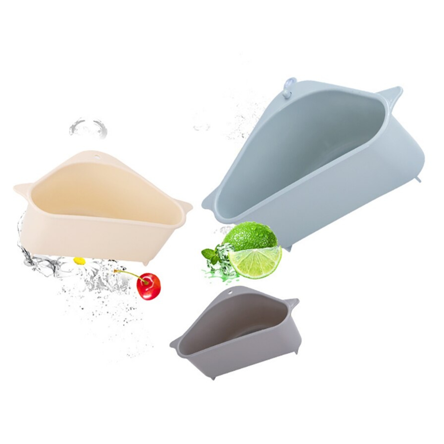 FILTRO COLADOR ESCURRIDOR COMIDA LAVAPLATOS ESQUINERO - 2