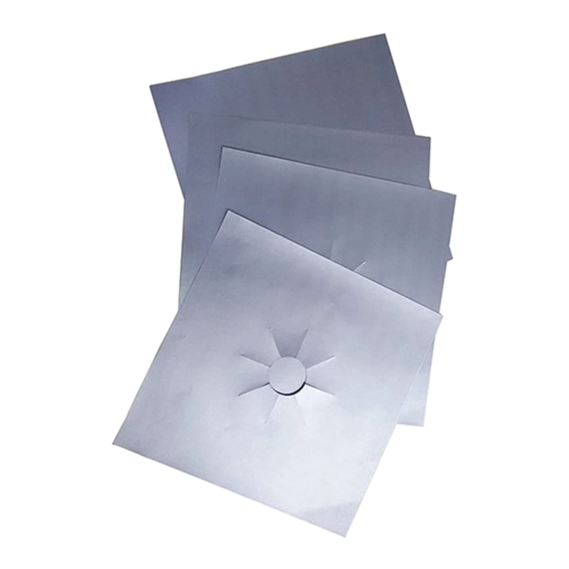 PACK 24 LAMINAS ALUMINIO PROTECTOR COCINA A GAS - 1