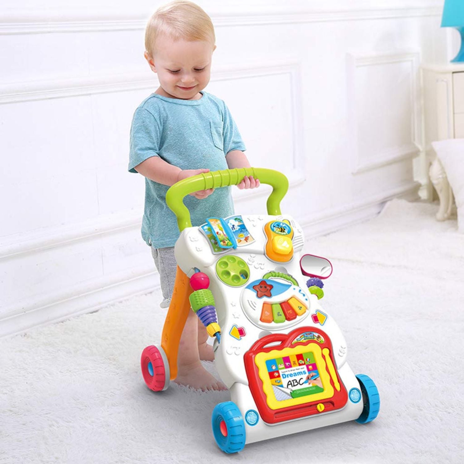 ANDADOR CORREPASILLOS IMPORTCLICK CAMINADORA MUSICAL BEBÉ - 7