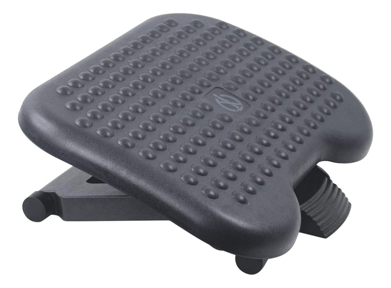 REPOSA APOYA PIES IMPORTCLICK HOG.441 NEGRO AJUSTABLE ERGONÓMICO RELAX TRABAJO - 3