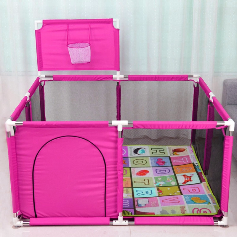 CORRAL IMPORTCLICK INF.76 BEBÉS PISCINA JUEGO INTERACTIVO ROSADO PALO ROSA - 3