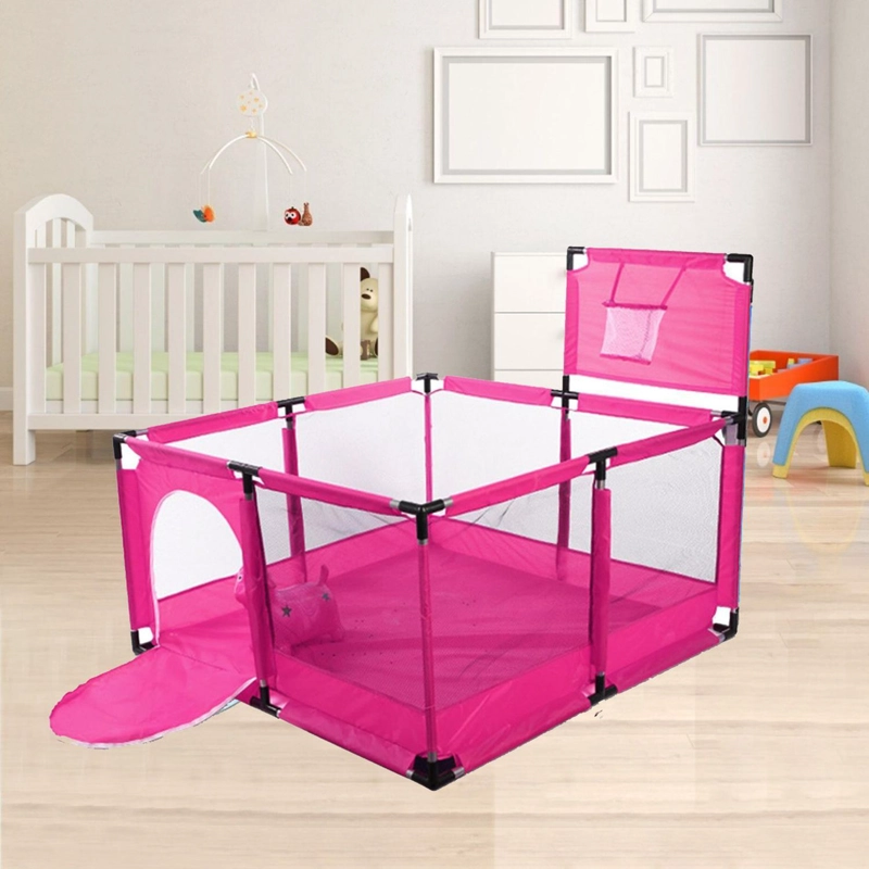 CORRAL IMPORTCLICK INF.76 BEBÉS PISCINA JUEGO INTERACTIVO ROSADO PALO ROSA - 5