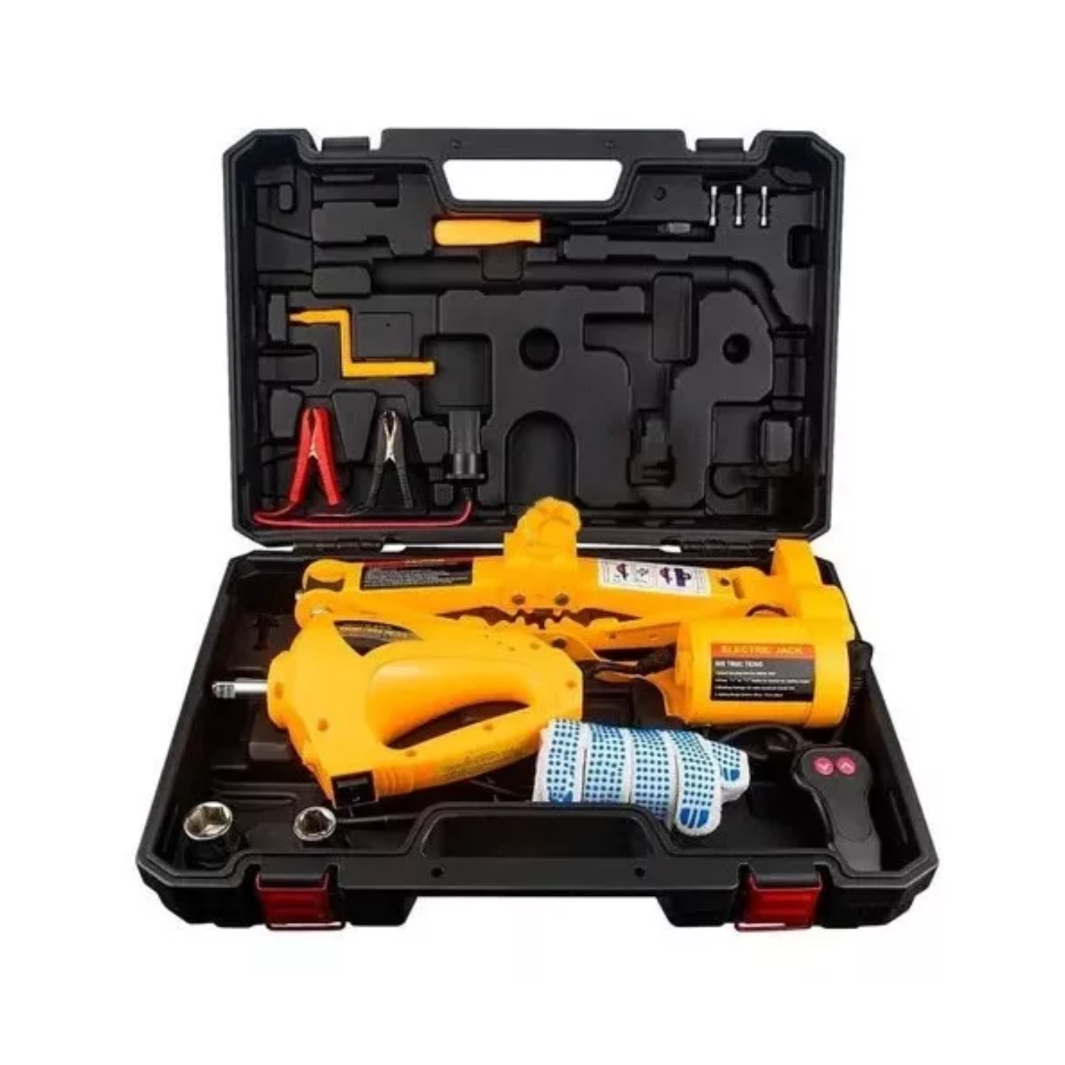 GATA ELÉCTRICA IMPORTCLICK + LLAVE IMPACTO VEHÍCULOS 12 V 3T - 1