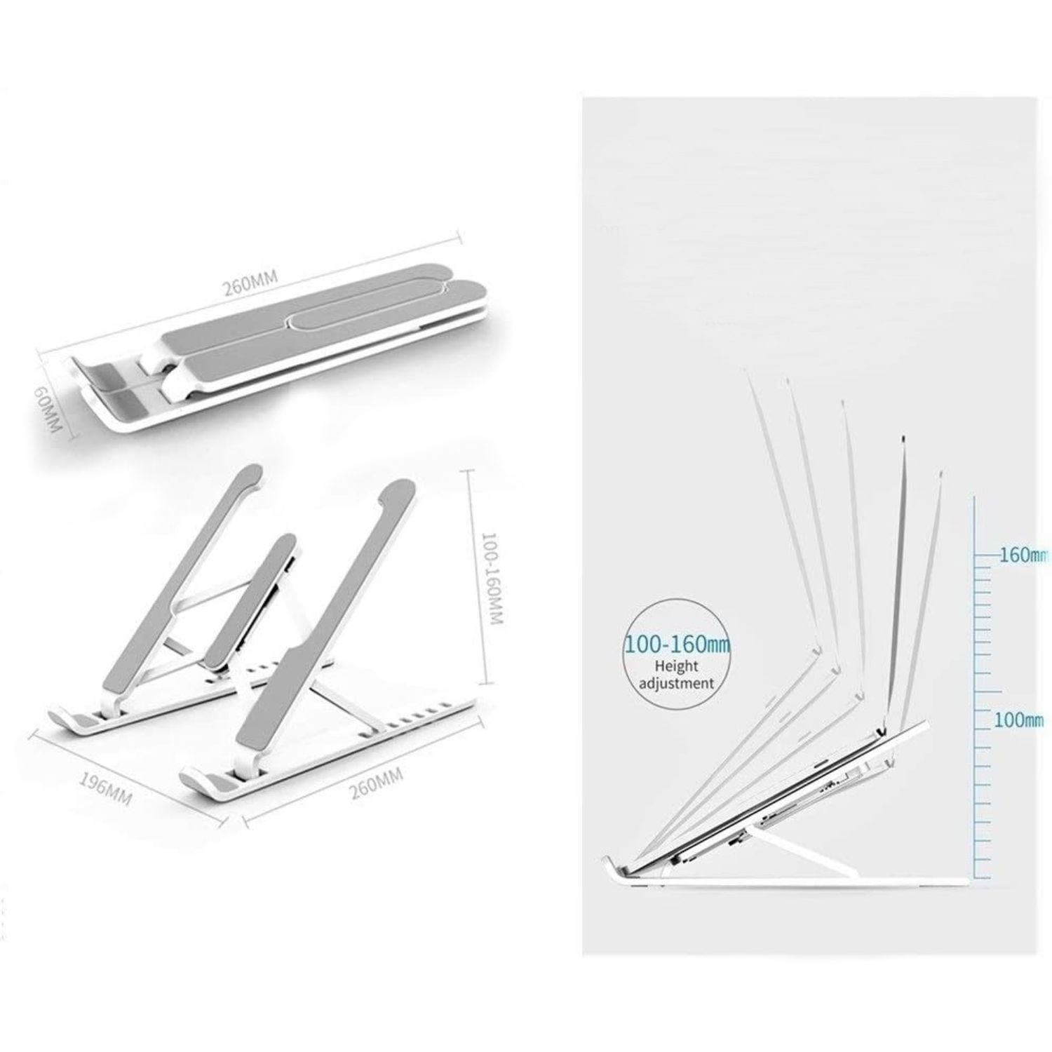 SOPORTE IMPORTCLICK TEC.194 PORTA TABLET Y SMARTPHONE HASTA 16 CM BLANCO - 3