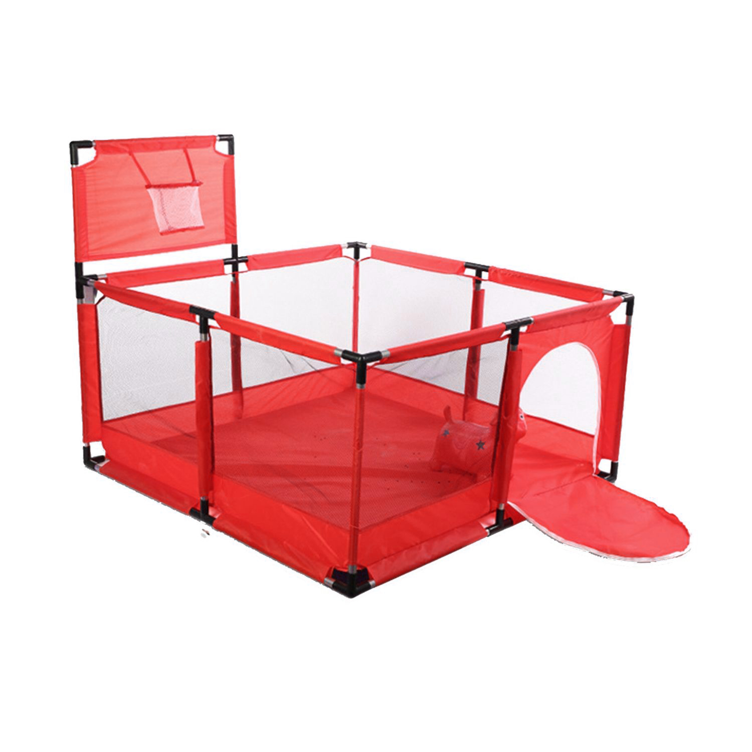 CORRAL IMPORTCLICK INF.74 BEBÉS PISCINA JUEGO INTERACTIVO ROJO - 1