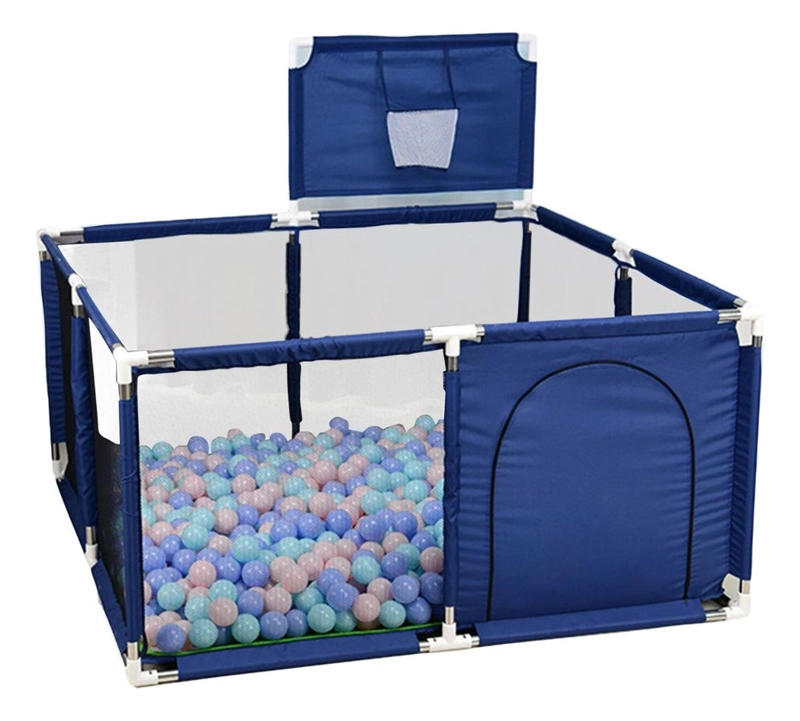 CORRAL IMPORTCLICK INF.75 BEBÉS PISCINA JUEGO INTERACTIVO AZUL - 4