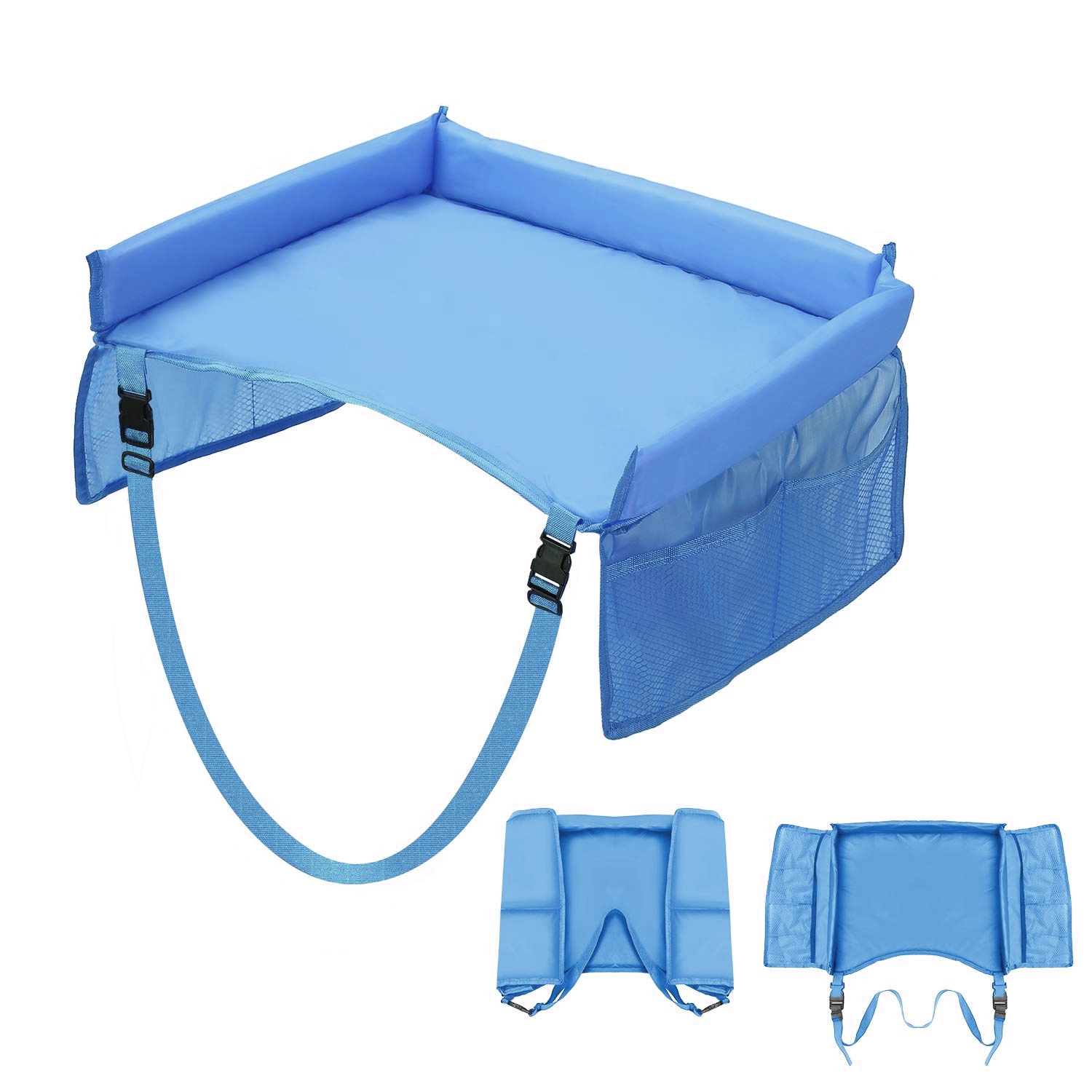 MESA VIAJE INFANTIL AUTOMÓVIL IMPORTCLICK CELESTE - 3