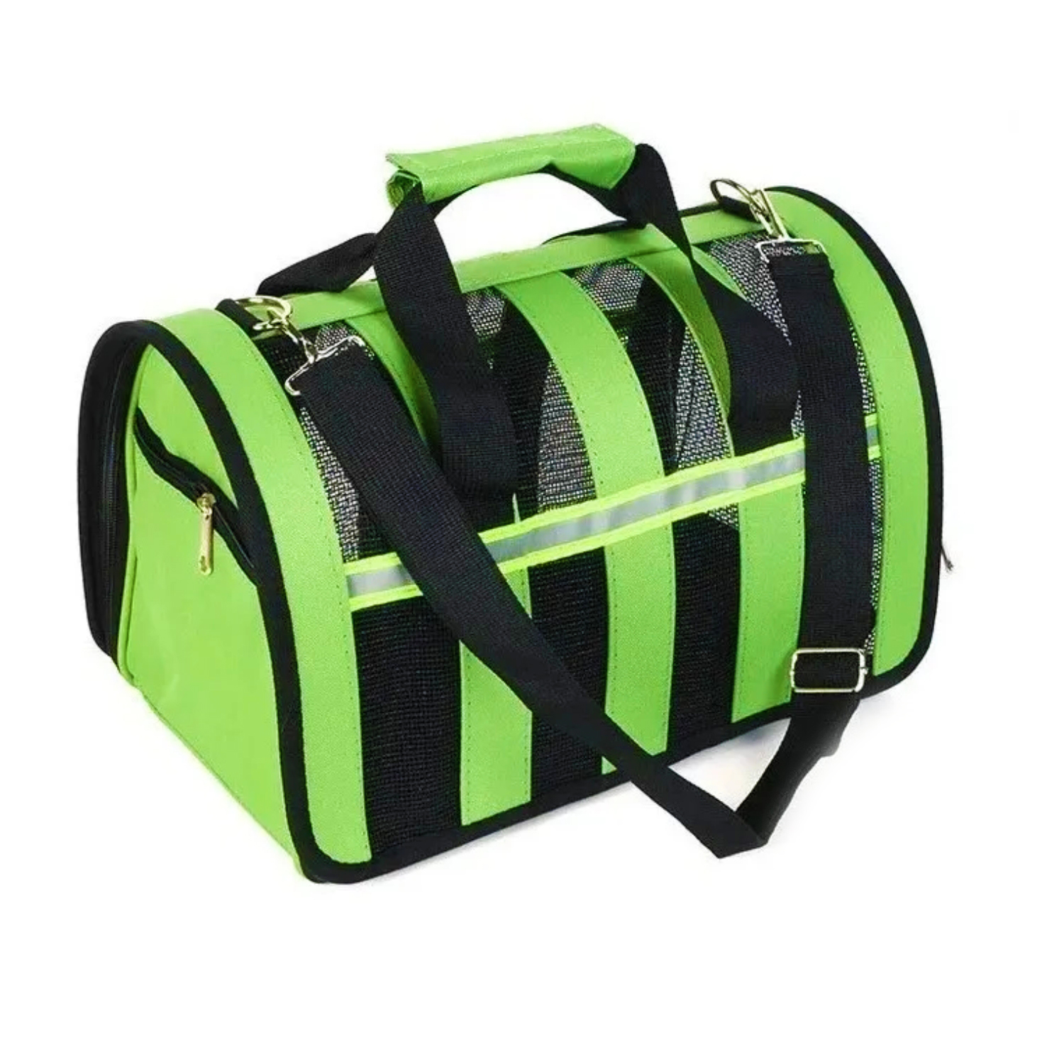CANIL PERROS BOLSO TRANSPORTE IMPORTCLICK VERDE 34X24X23 CM - 1