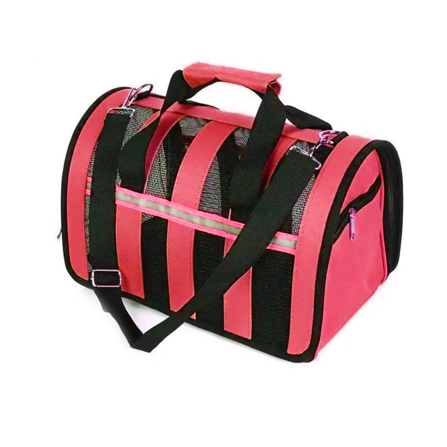 CANIL PERROS BOLSO TRANSPORTE IMPORTCLICK ROJO 34X24X23 CM - 2