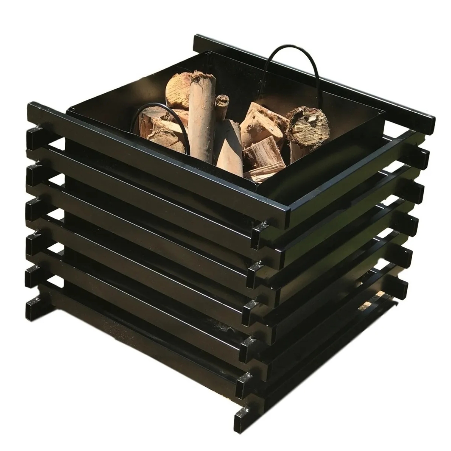 FOGÓN BRASERO FIERRO TERRAZA 53X53X45 CM - 1