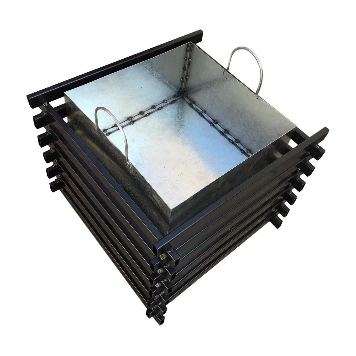 FOGÓN BRASERO FIERRO TERRAZA 53X53X45 CM - 2