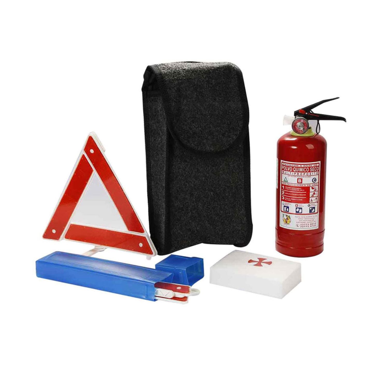 KIT SEGURIDAD IMPORTCLICK EMERGENCIA AUTO REGLAMENTARIO - 1