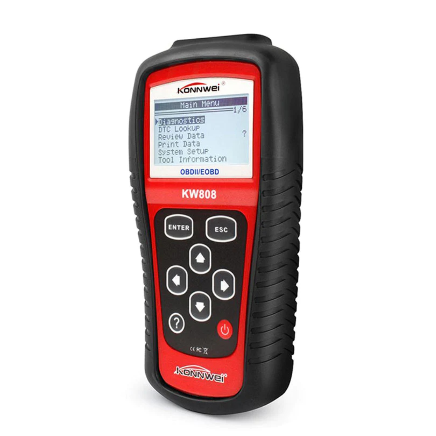 ESCÁNER DIGITAL IMPORTCLICK DIAGNÓSTICO PARAMÉTRICO AUTO ROJO - 1