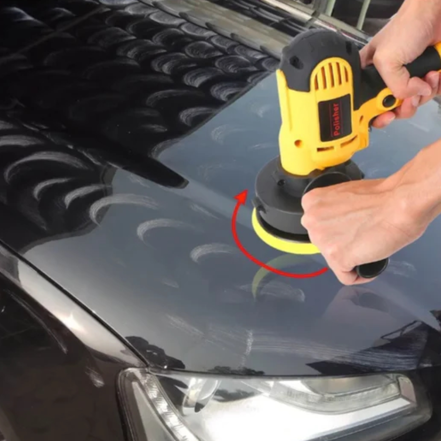 MÁQUINA PULIDORA IMPORTCLICK LIJADORA AUTO PORTÁTIL - 3
