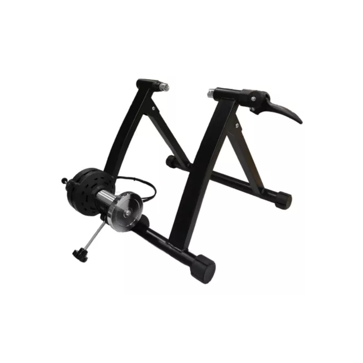 RODILLO IMPORTCLICK ACERO ENTRENAMIENTO BICICLETA REGULABLE MAGNÉTICO NEGRO - 1