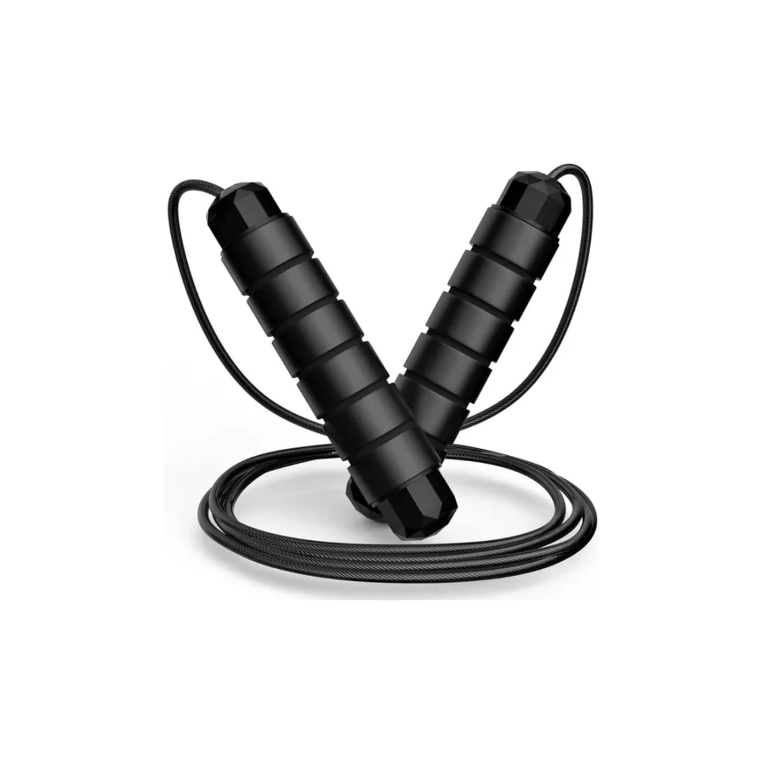 CUERDA SALTAR IMPORTCLICK CARDIO CROSSFIT DEPORTE NEGRO - 3