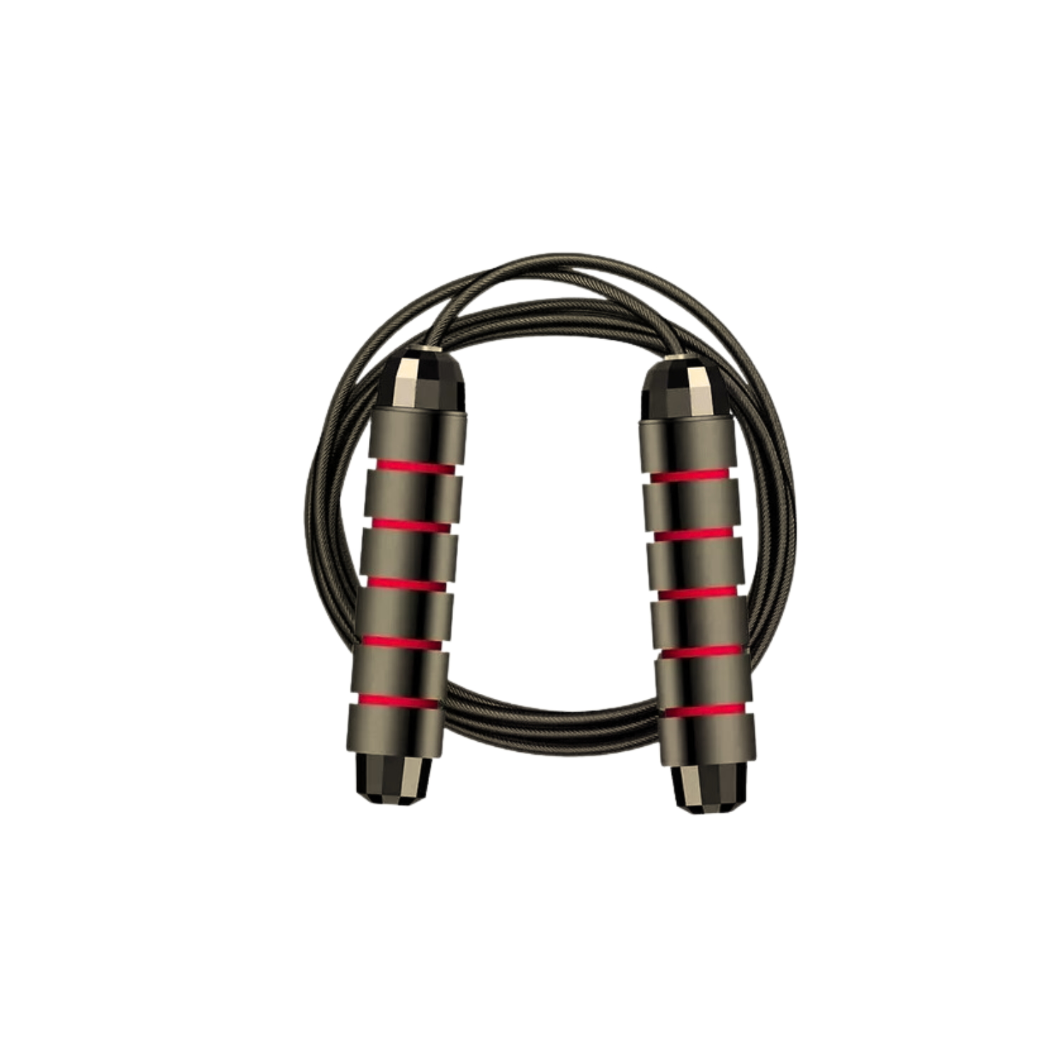 CUERDA SALTAR IMPORTCLICK CARDIO CROSSFIT DEPORTE ROJO - 4