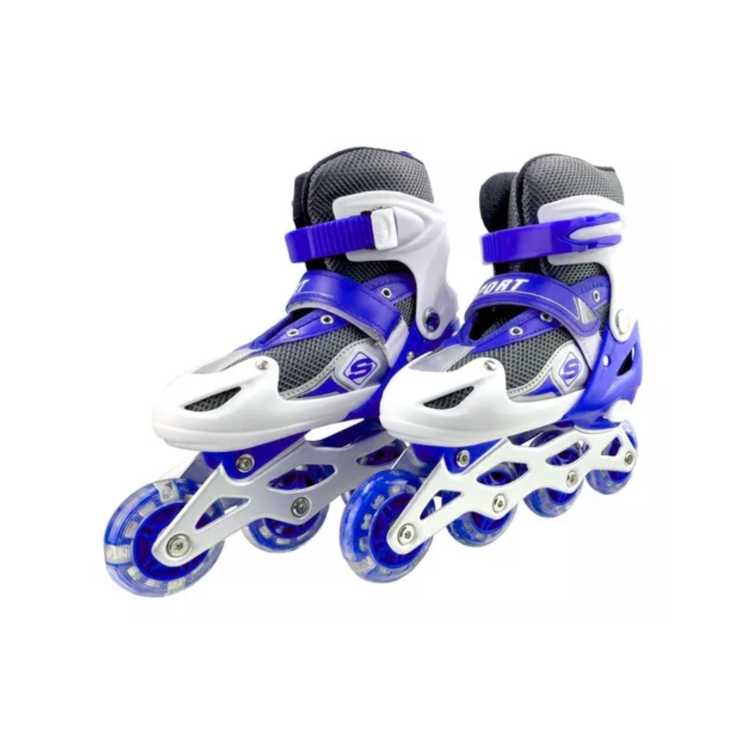 PATINES IMPORTCLICK ROLLER LÍNEA JUVENILES AJUSTABLE AZUL S - 1