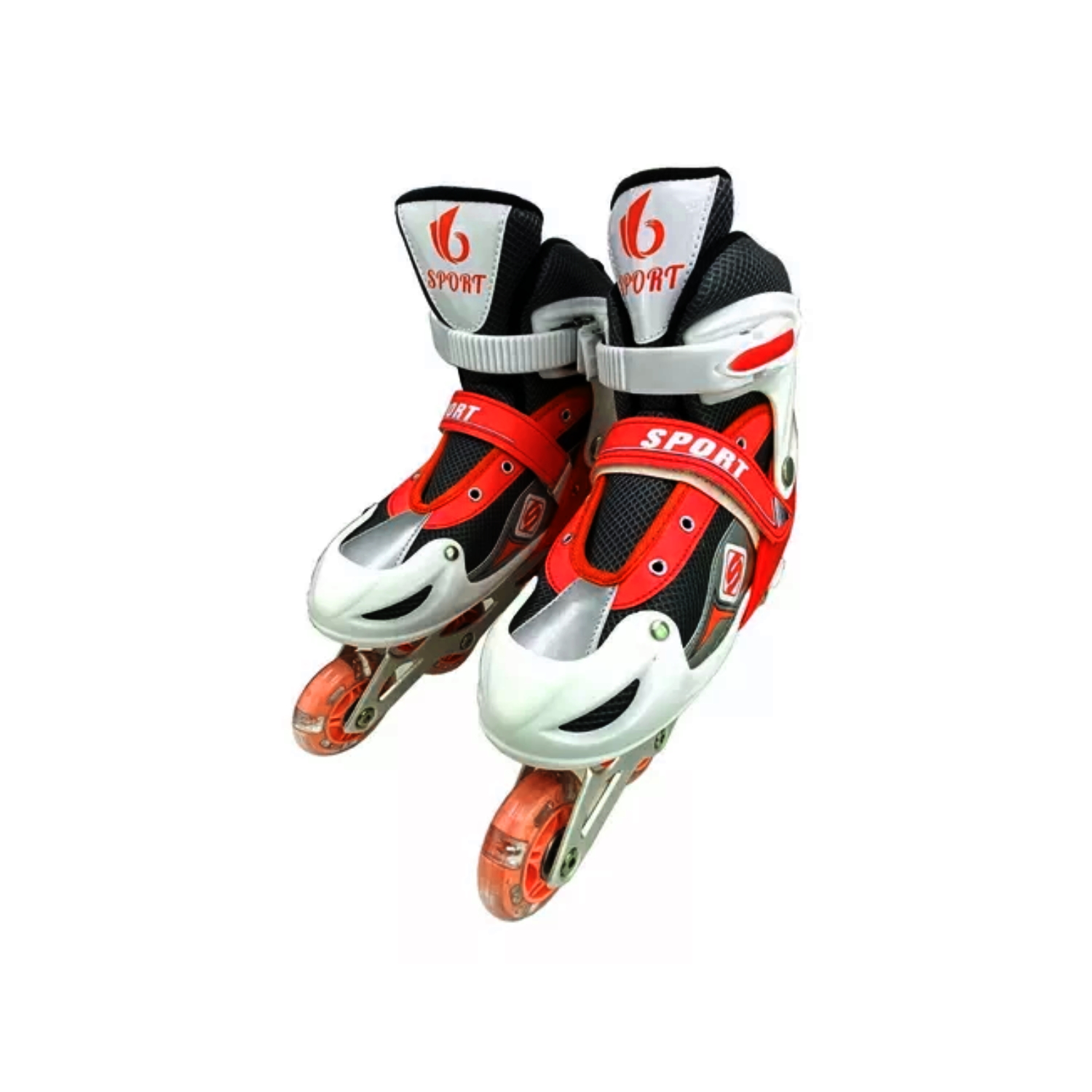 PATINES IMPORTCLICK ROLLER LÍNEA JUVENILES AJUSTABLE ROJO S - 2