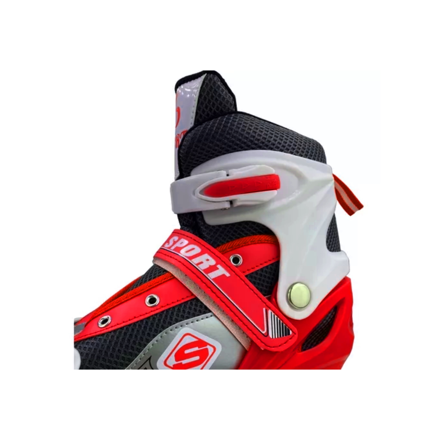 PATINES IMPORTCLICK ROLLER LÍNEA JUVENILES AJUSTABLE ROJO S - 3