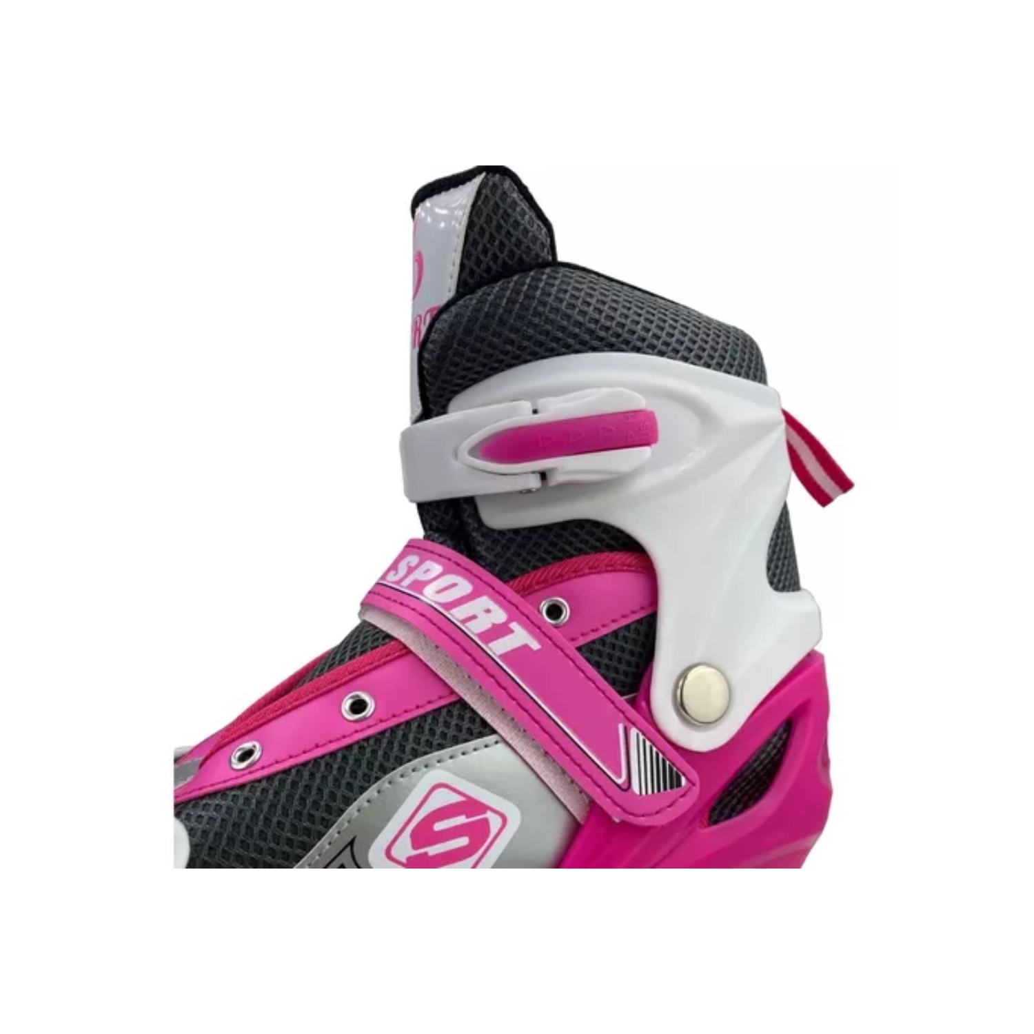 PATINES IMPORTCLICK ROLLER LÍNEA JUVENILES AJUSTABLE ROSADO S - 3