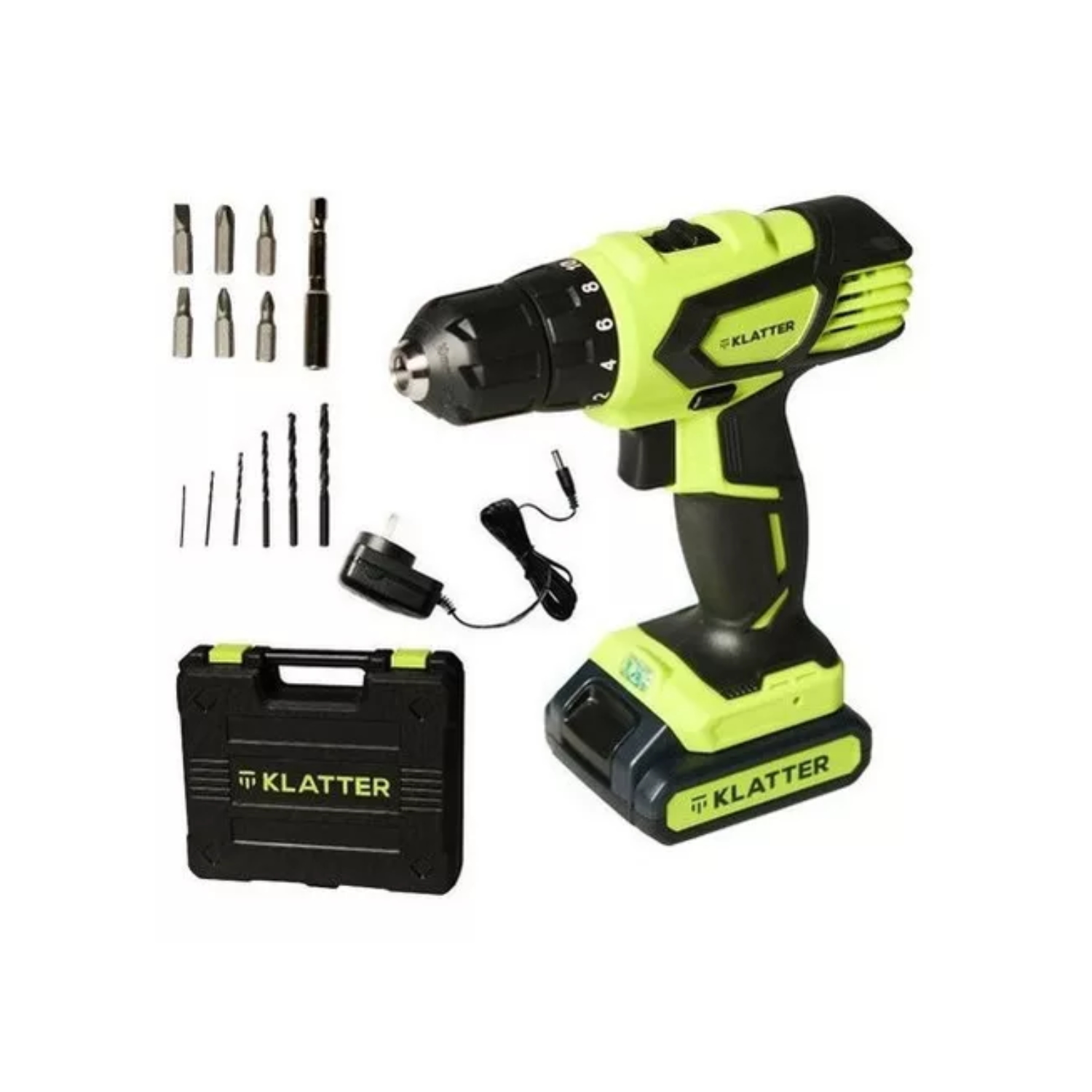 TALADRO ATORNILLADOR IMPORTCLICK HER.36 14 V INALÁMBRICO 10 MM - 1