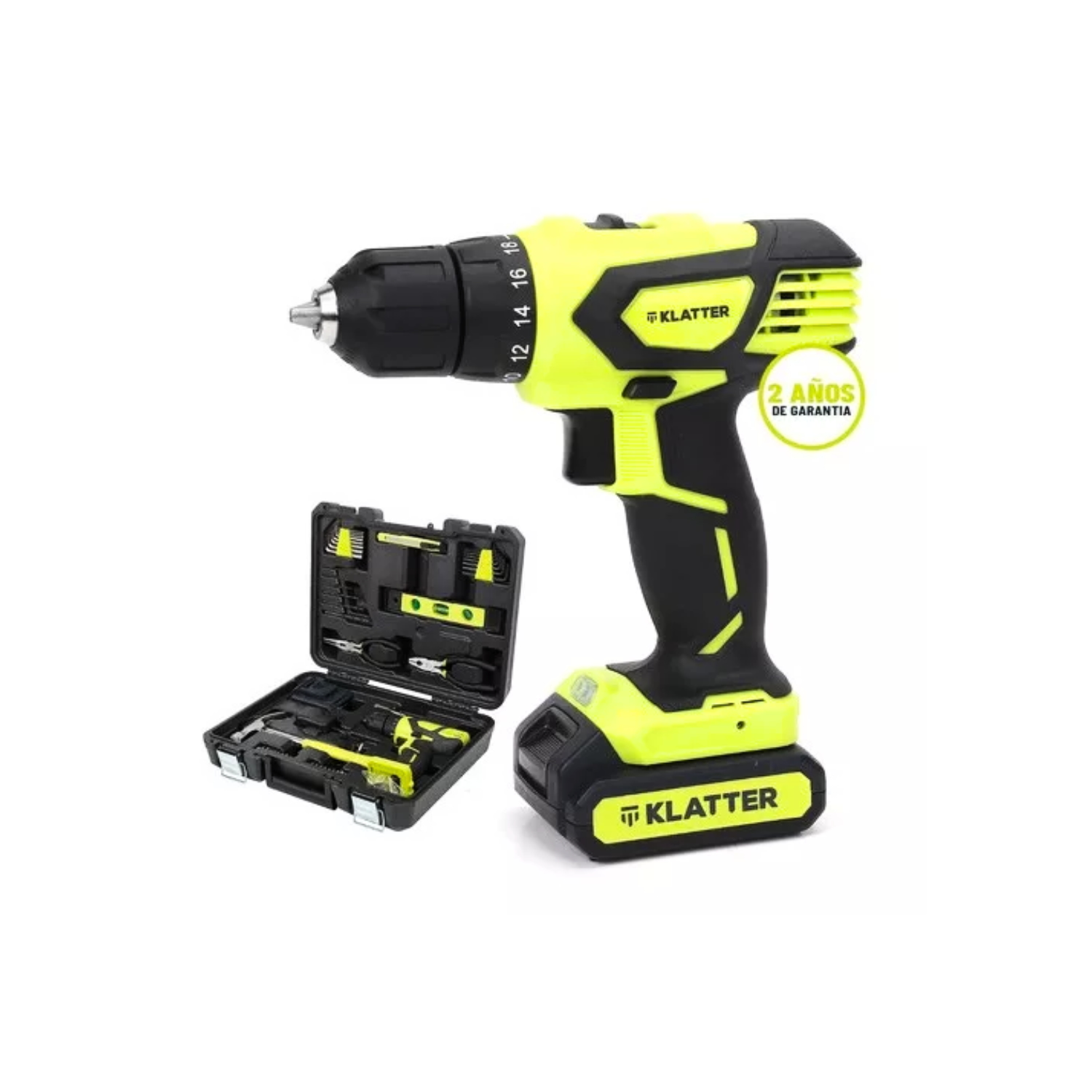TALADRO ATORNILLADOR IMPORTCLICK HER.36 14 V INALÁMBRICO 10 MM - 2