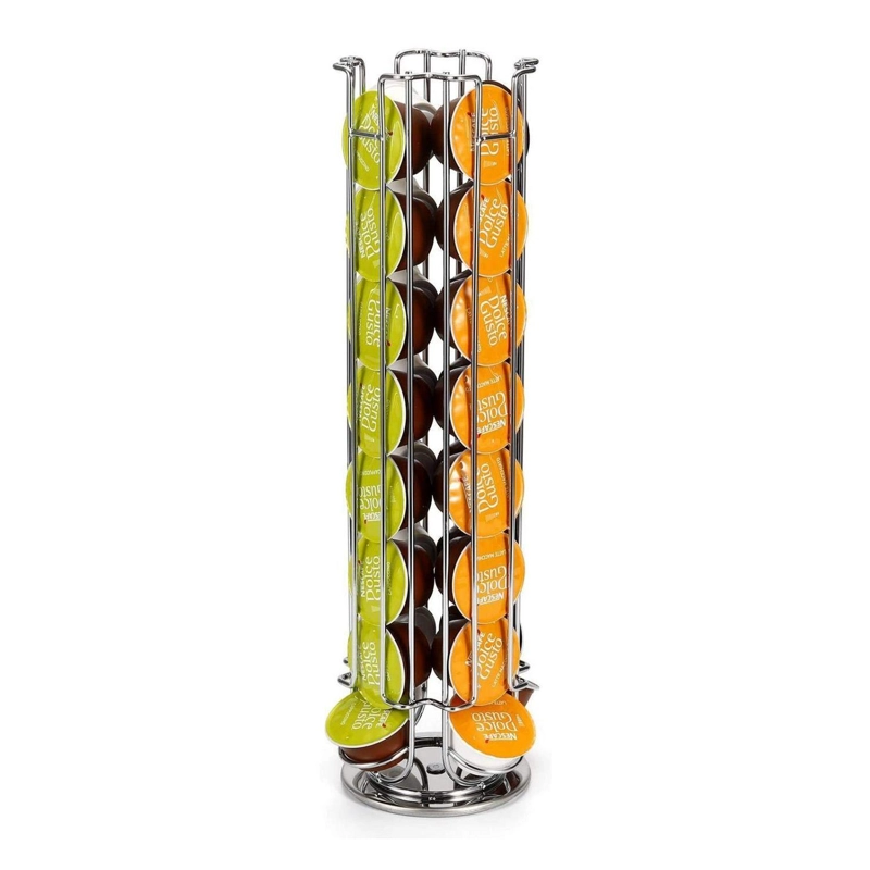 PORTA 32 CÁPSULAS IMPORTCLICK HOG.451 DOLCE GUSTO GIRATORIO 360° METAL - 1