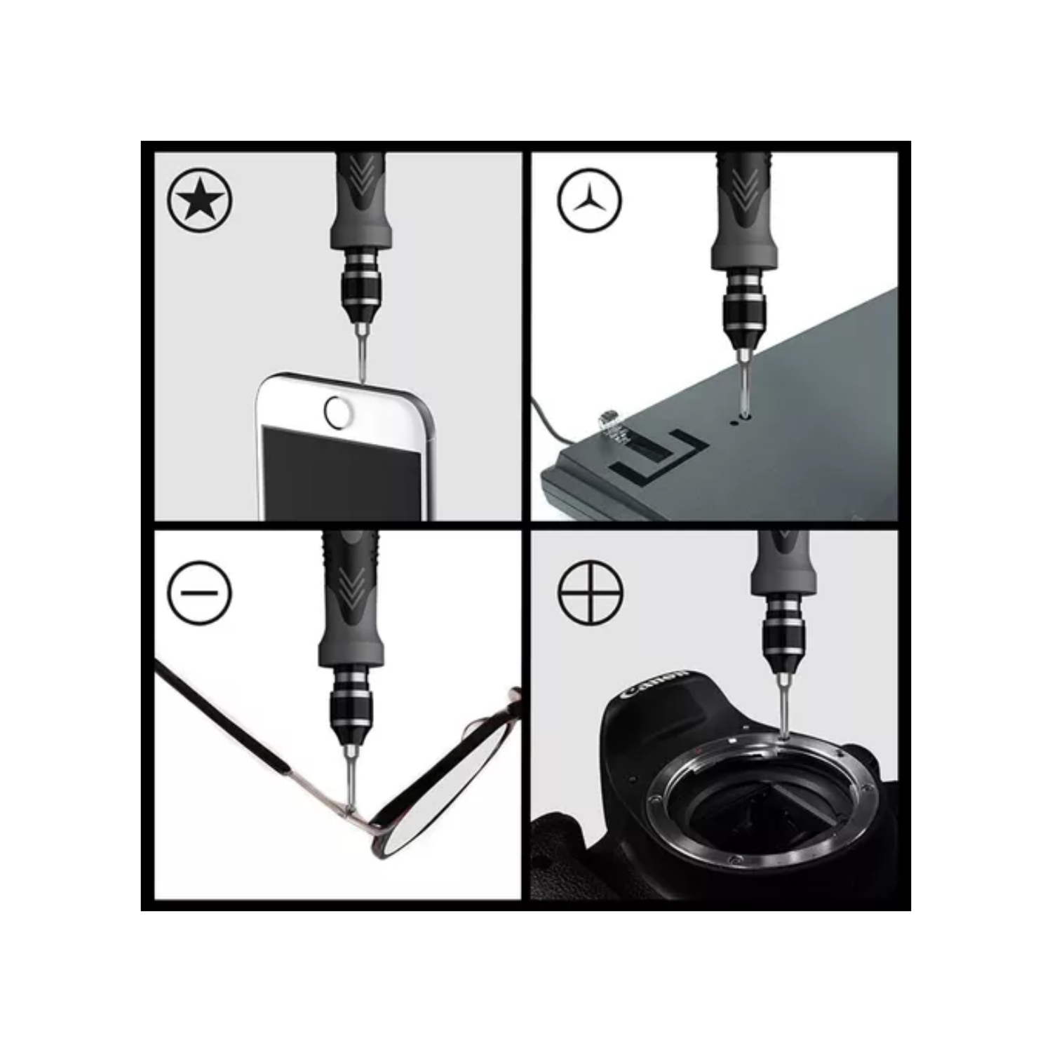 SET HERRAMIENTAS IMPORTCLICK DESTORNILLADOR HER.40 145 PIEZAS PRECISION - 5