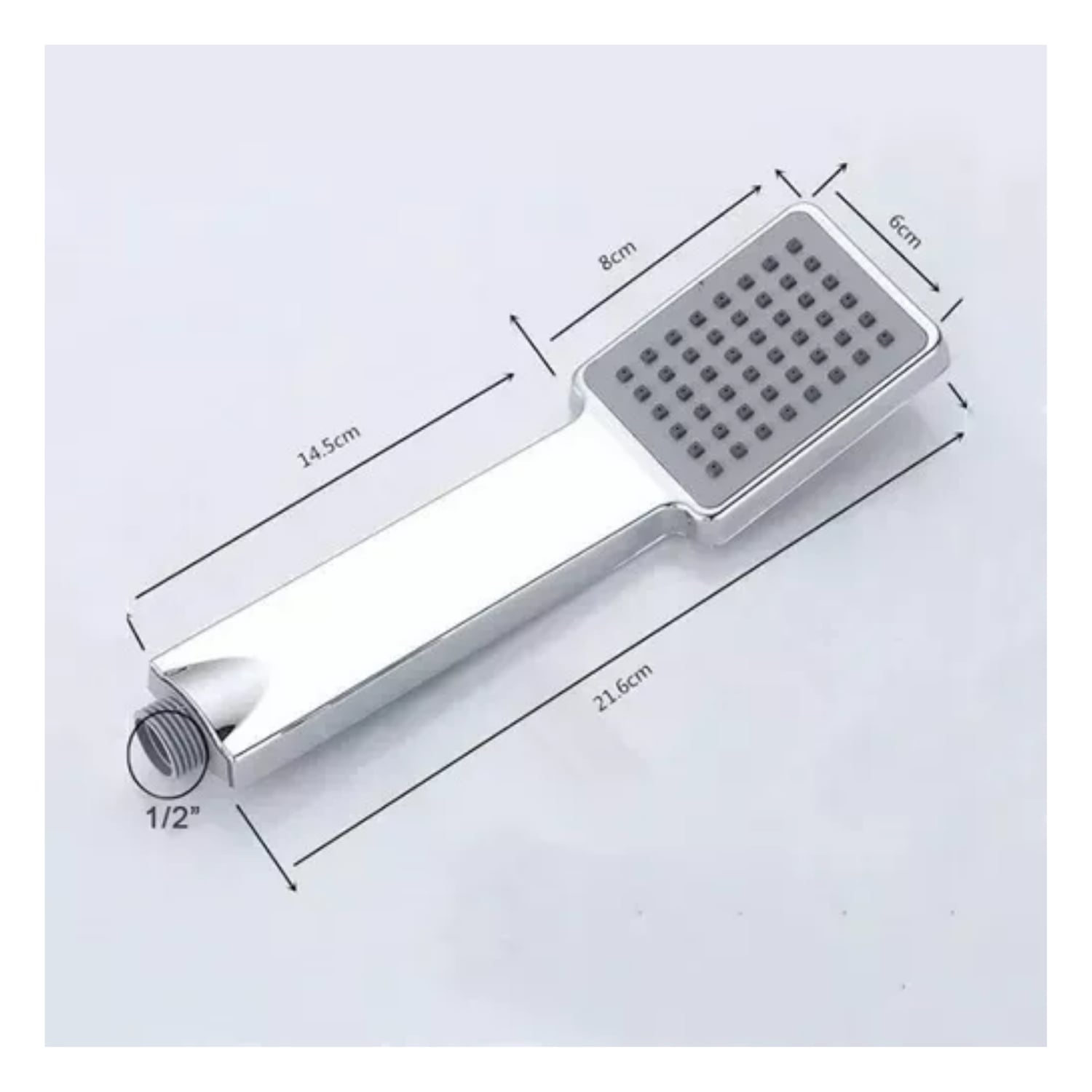 KIT IMPORTCLICK HOG.518 DUCHA TELÉFONO MANGUERA SOPORTE CROMADO - 4