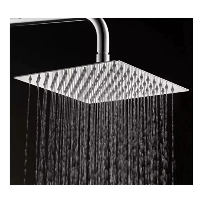 COLUMNA DUCHA IMPORTCLICK HOG.520 PLATO PLANO MODERNA METAL CROMADO - 2