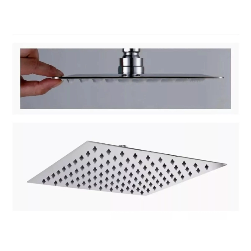 COLUMNA DUCHA IMPORTCLICK HOG.520 PLATO PLANO MODERNA METAL CROMADO - 3