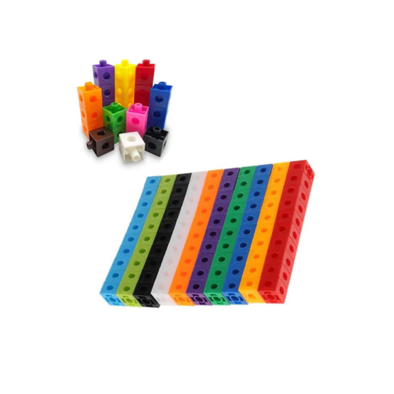PACK IMPORTCLICK INF.91 100 CUBOS LEGO MULTIENCAJE INFANTIL - 2