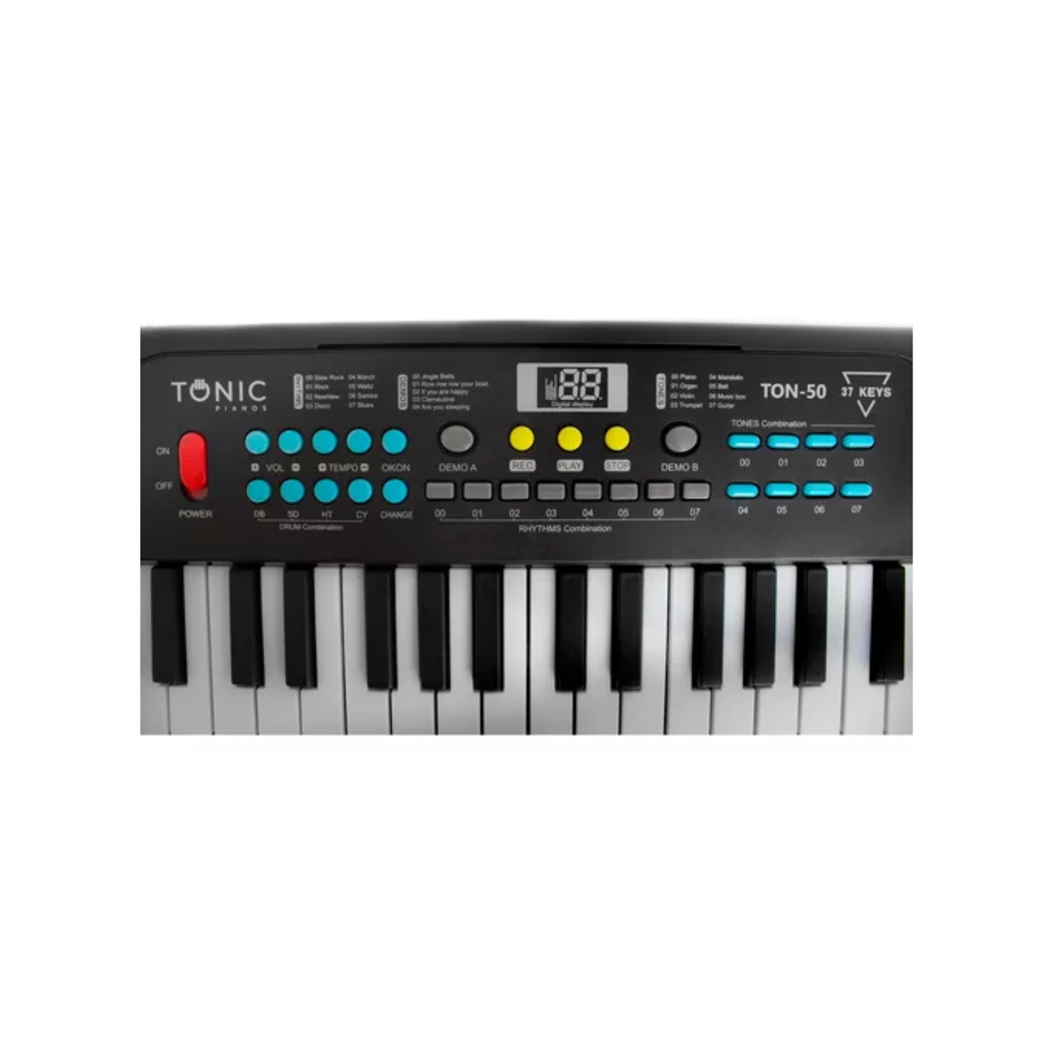 TECLADO IMPORTCLICK PIANO 37 TECLAS MÚSICA TEC.213 - 2