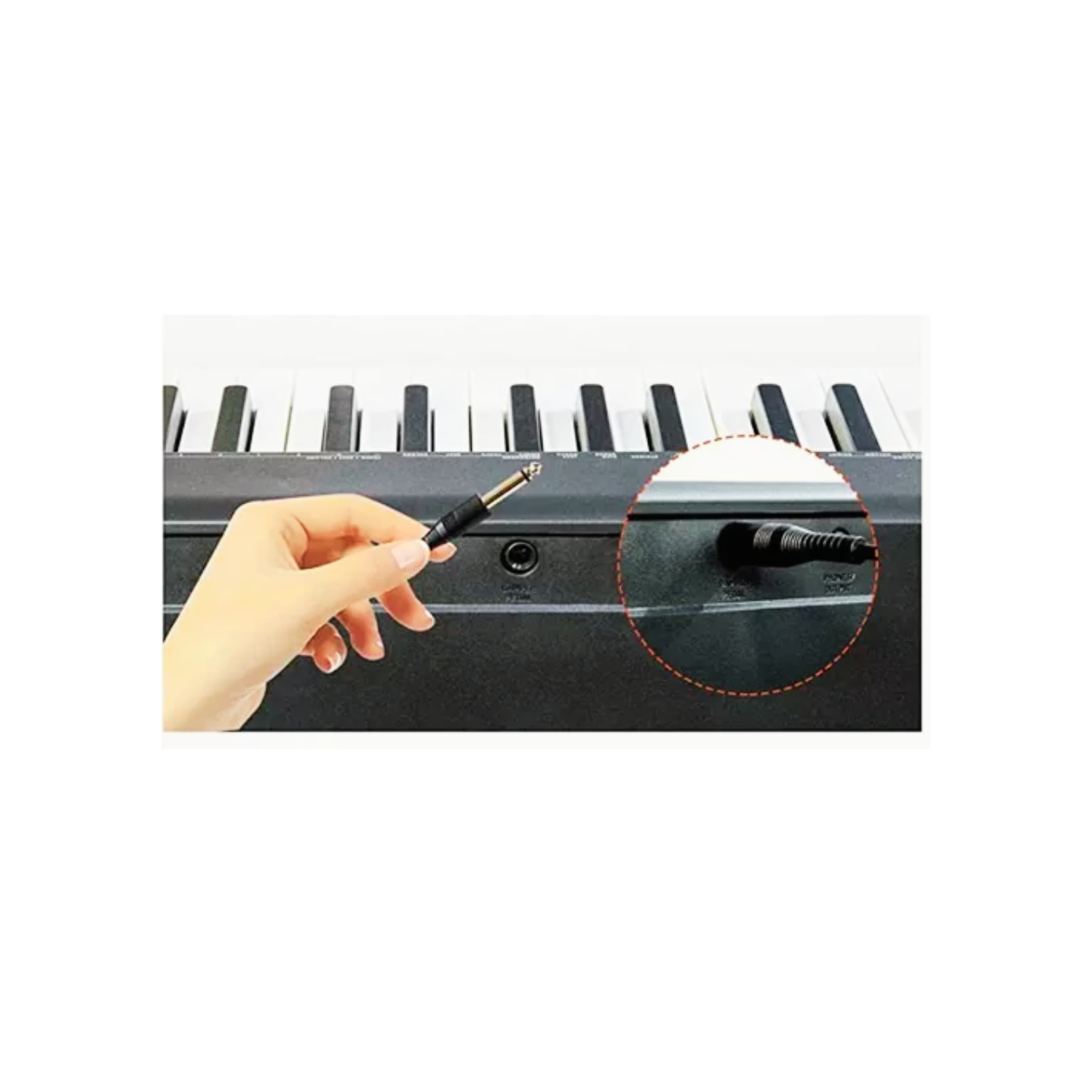 PEDAL IMPORTCLICK SUSTAIN UNIVERSAL TECLADO POLARIDAD PIANO MÚSICA TEC.211 - 2