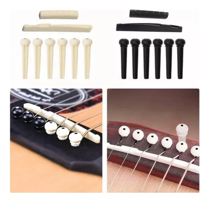 KIT IMPORTCLICK 66 ACCESORIOS GUITARRA ACÚSTICA CUERDAS - 2