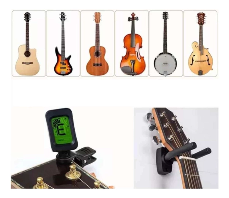 KIT IMPORTCLICK 66 ACCESORIOS GUITARRA ACÚSTICA CUERDAS - 4
