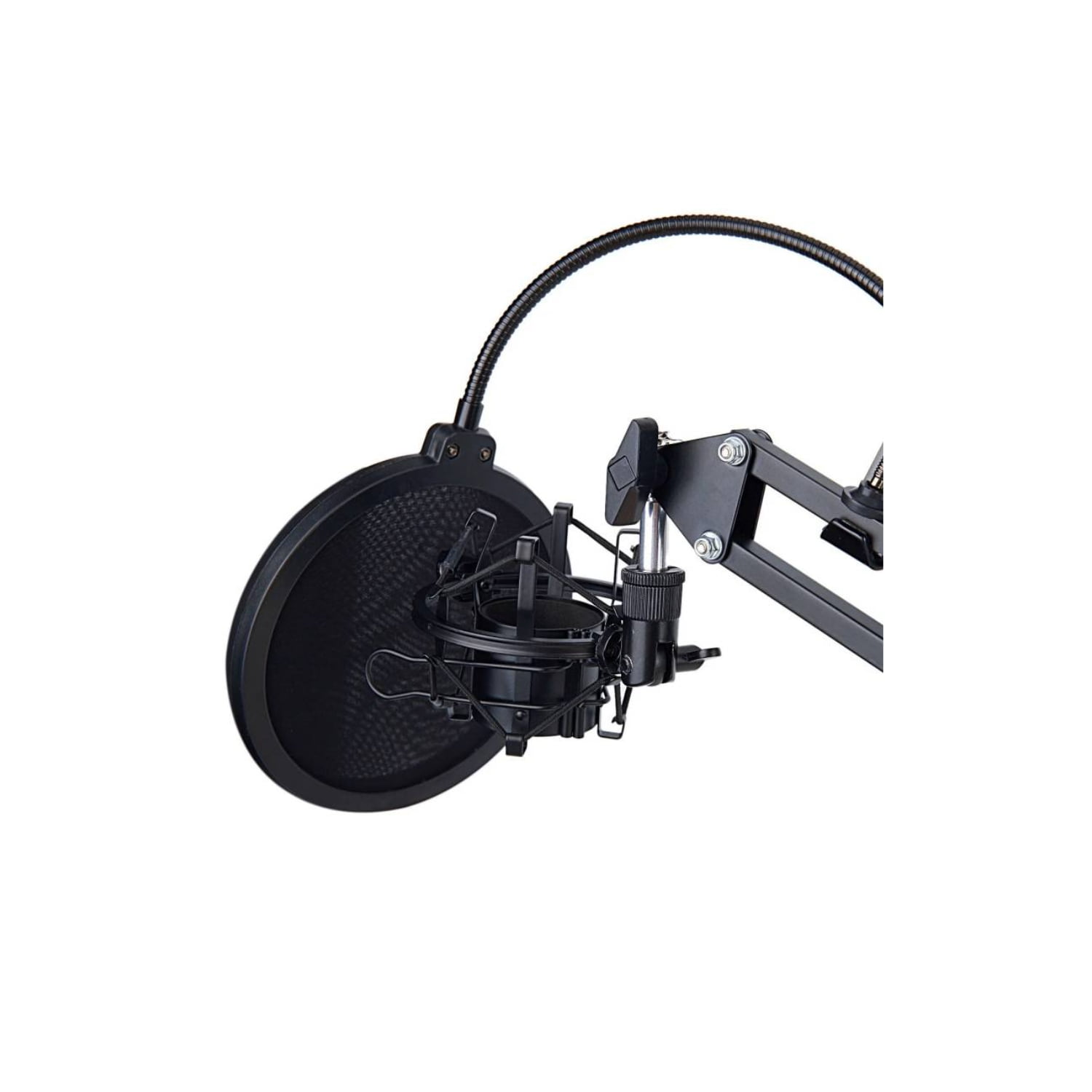 KIT SOPORTE IMPORTCLICK TEC.207 MICRÓFONO CONDENSADOR BRAZO ANTIPOP ARAÑA - 3