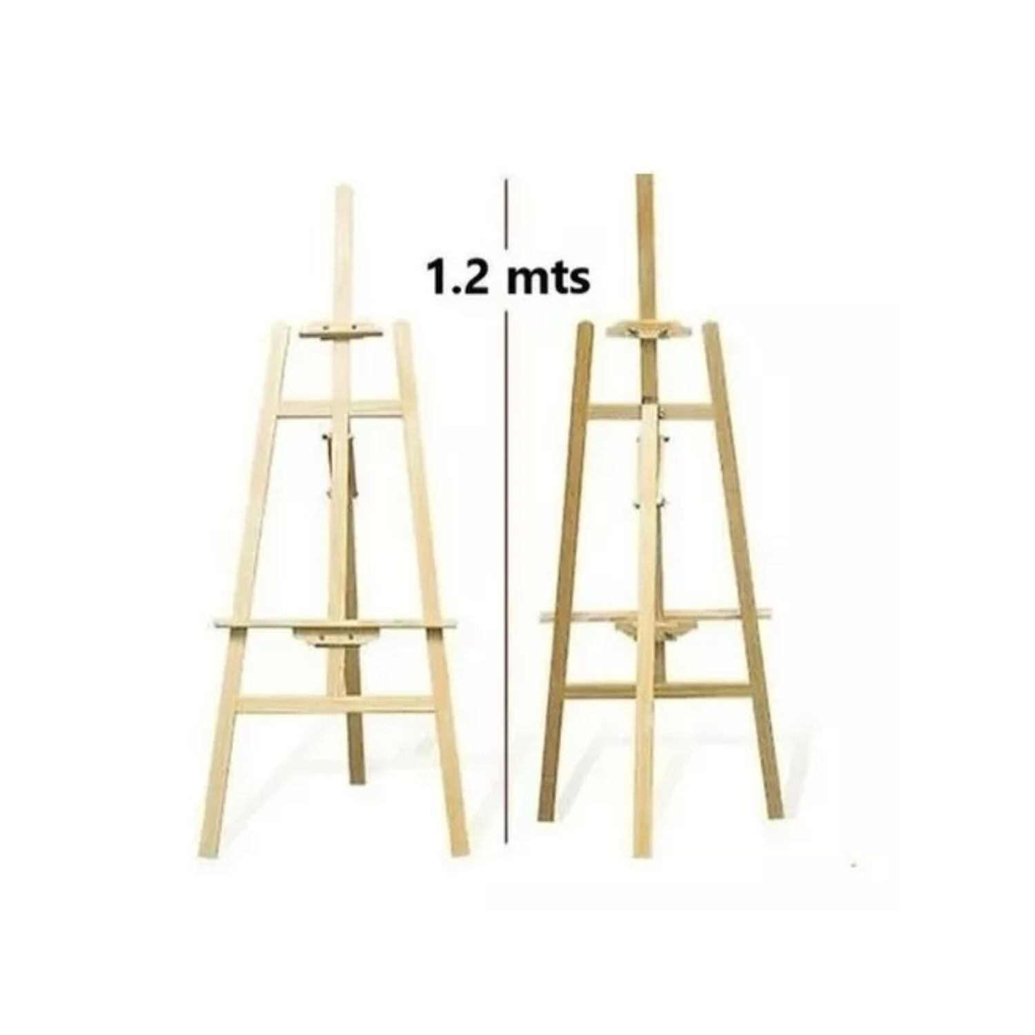 SET ARTE IMPORTCLICK PINTURA ACRÍLICO ATRIL 120 CM MADERA - 2