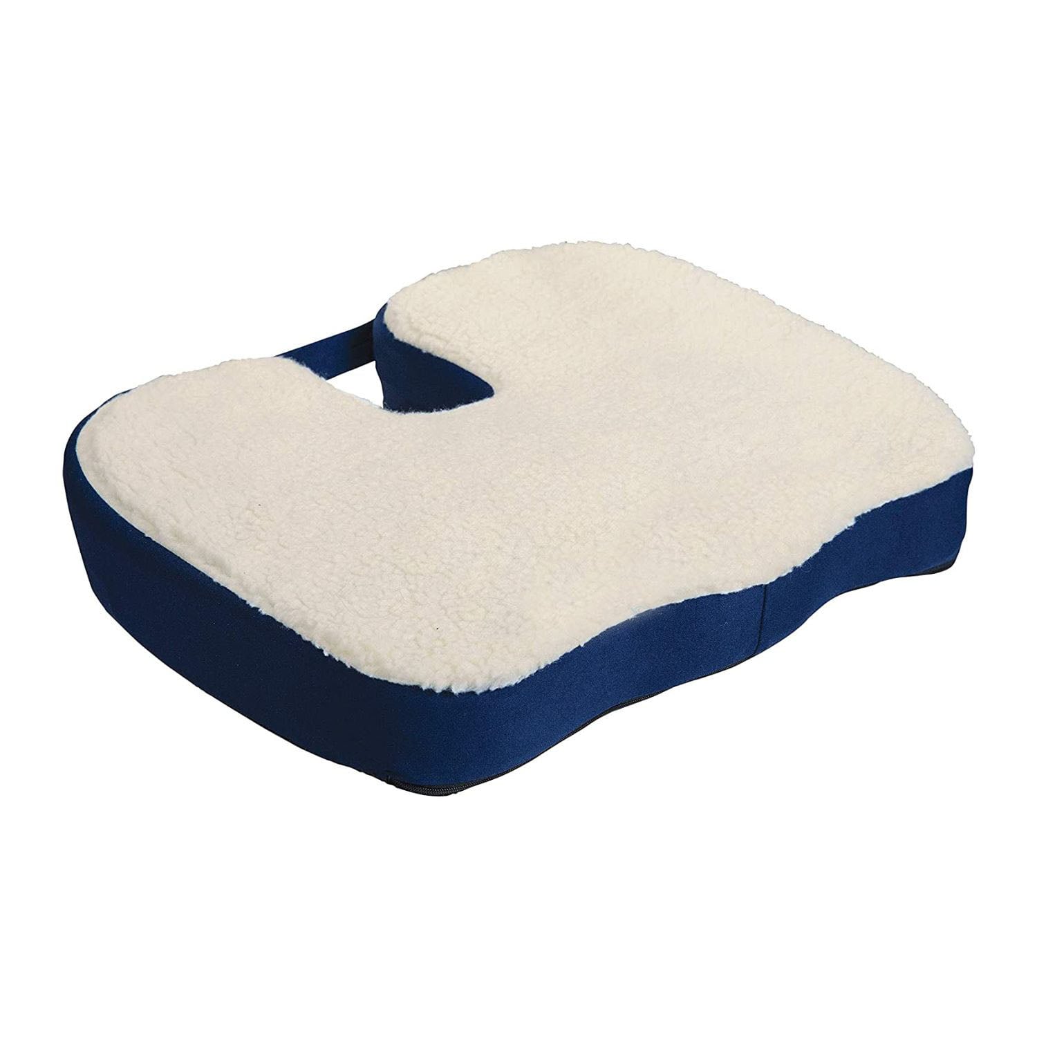 COJÍN IMPORTCLICK VISCOELÁSTICO LUMBAR COXIS ESPALDA 43.5 X 32.5 CM GRIS - 1