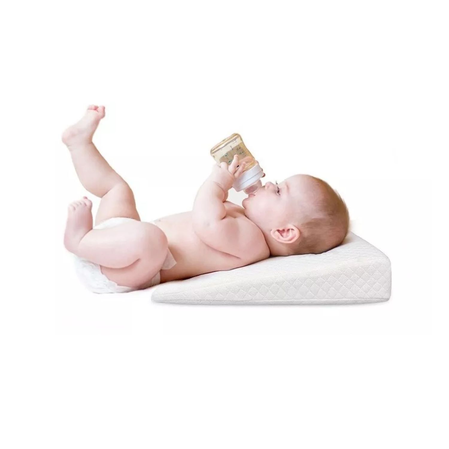 COJIN ANTIREFLUJO IMPORTCLICK BLANCO MOISÉS BEBÉS 48X33 CM - 3