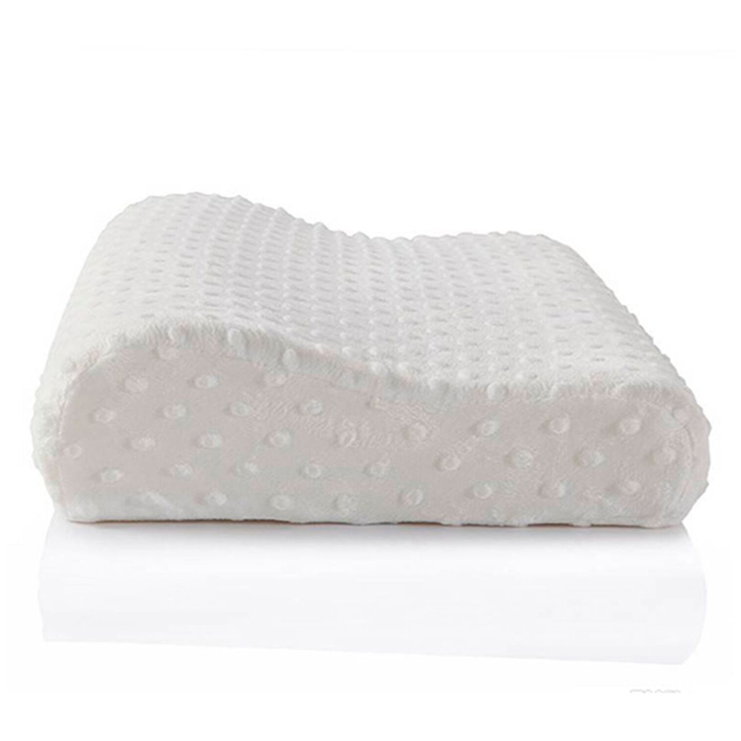 PACK 2 ALMOHADAS IMPORTCLICK TERAPÉUTICA VISCOELÁSTICA MEMORY FOAM 50 X 30 X 10 CM BLANCO - 3