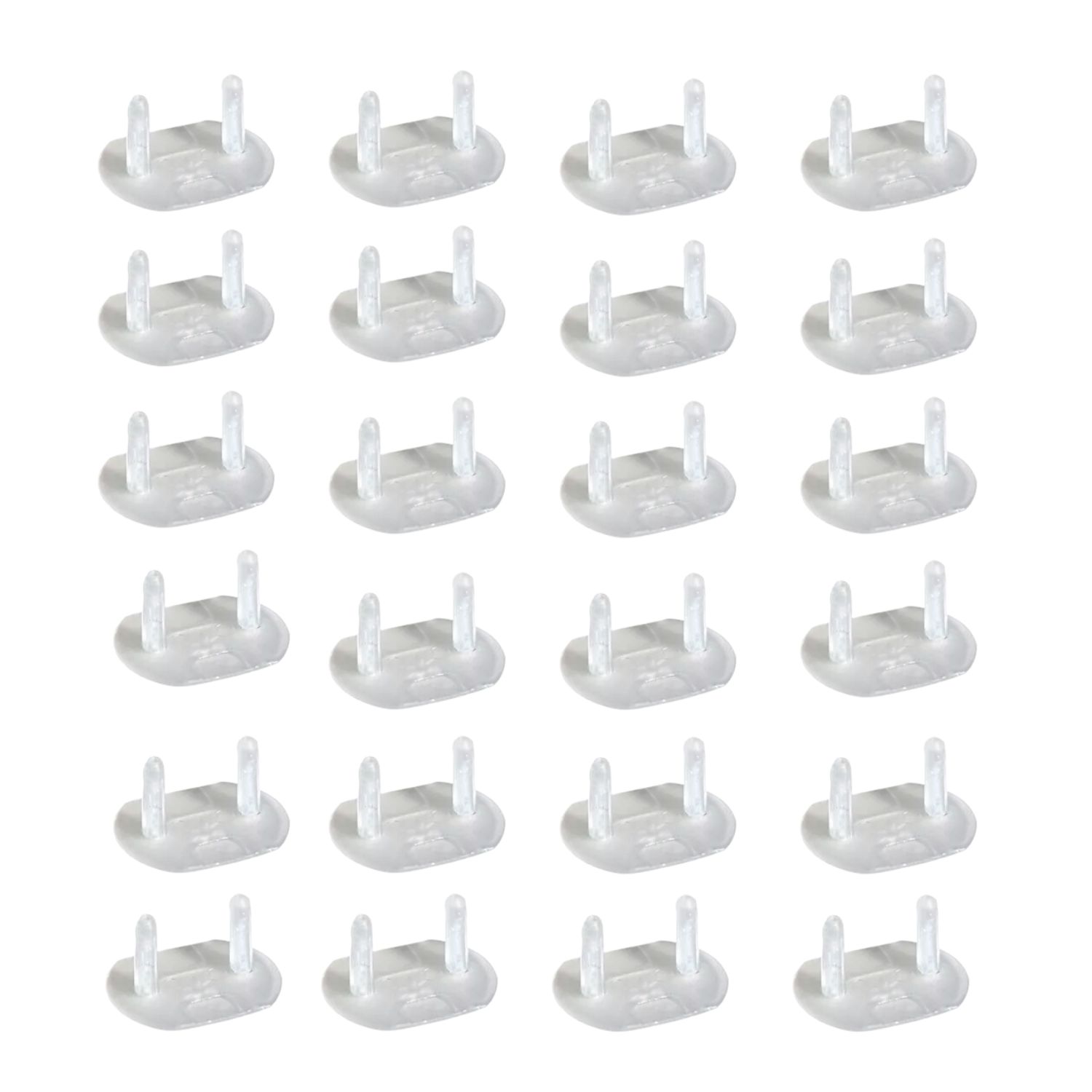 SET IMPORTCLICK INF.84 TRANSPARENTE 24 CUBRE ENCHUFE SEGURIDAD BEBES NIÑOS - 1
