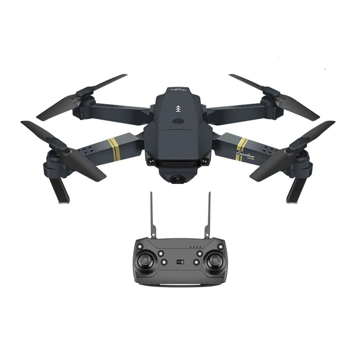 DRONE IMPORTCLICK TEC.198 PROFESIONAL CÁMARA 4K DUAL WIFI BLACK 6 MTS - 1