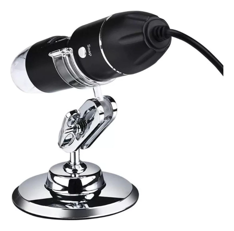 MICROSCOPIO IMPORTCLICK DIGITAL USB 1600X CÁMARA 8 LEDS PC - 3