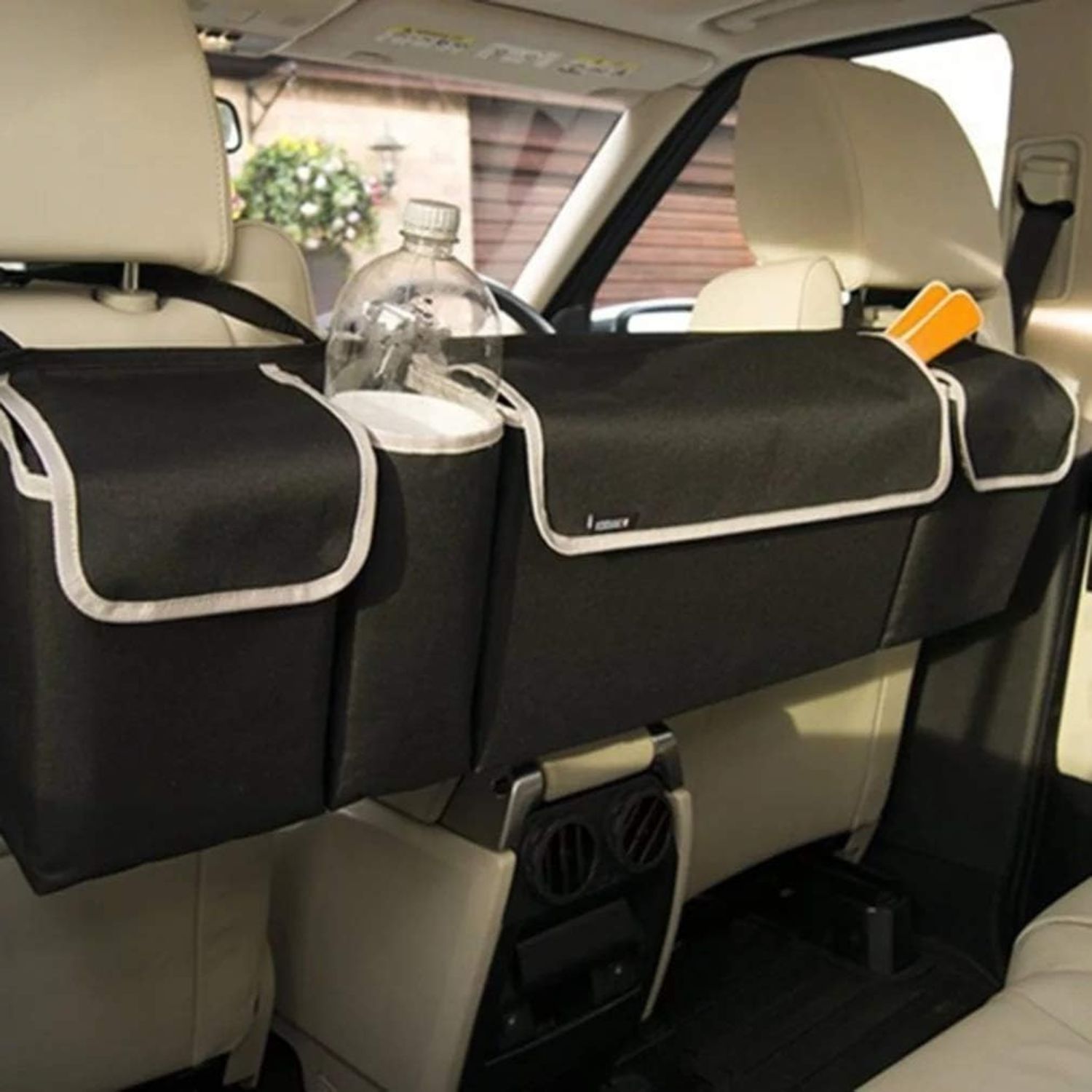ORGANIZADOR ASIENTO AUTOMÓVIL IMPORTCLICK COLGANTE MULTIUSO 4 ESPACIOS 90X25 CM - 7
