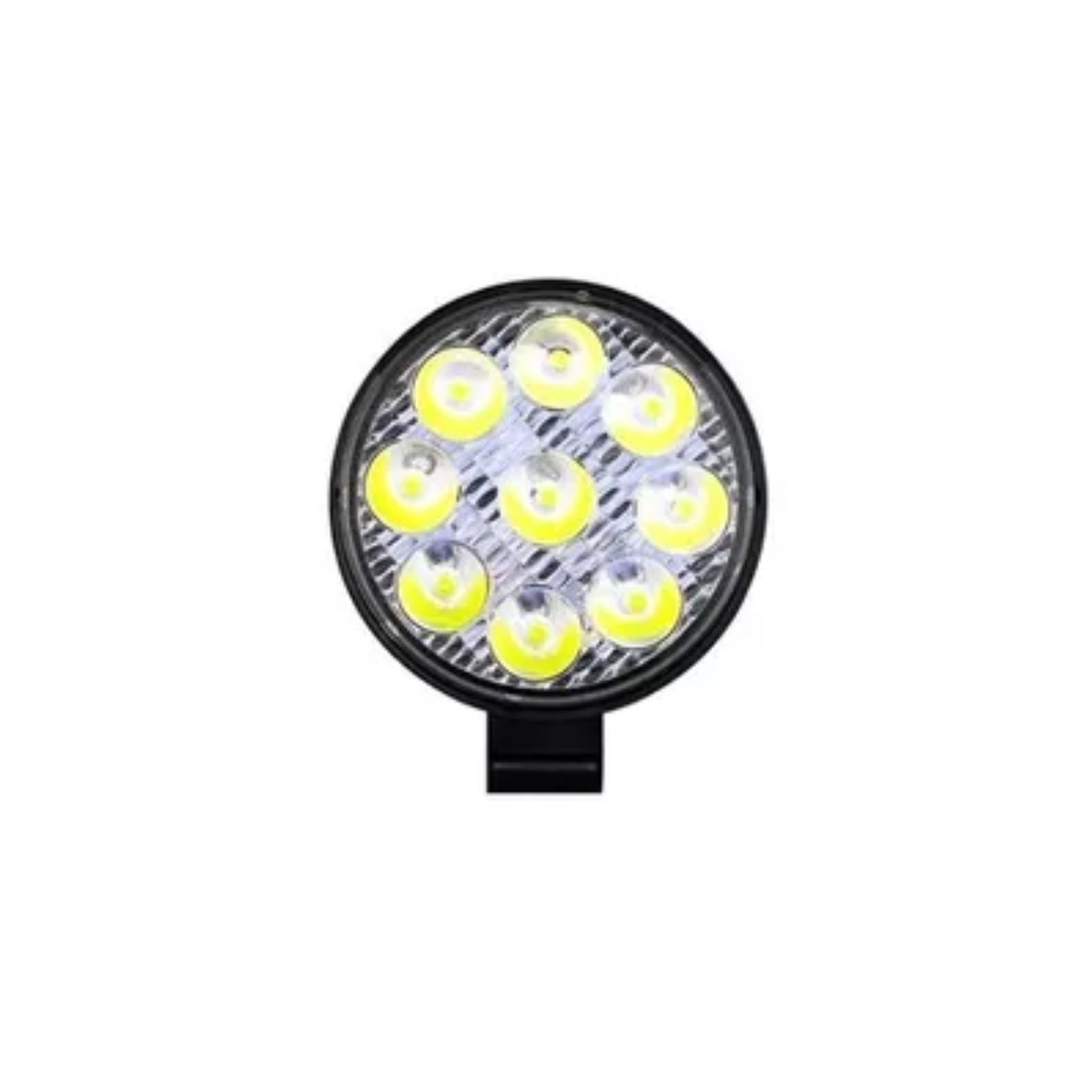 SET 2 FOCOS NEBLINERO IMPORTCLICK REDONDO LED 27 WATT 12 V LUZ BLANCA - 1